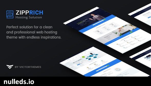 Zipprich - Web Hosting & WHMCS WordPress Theme