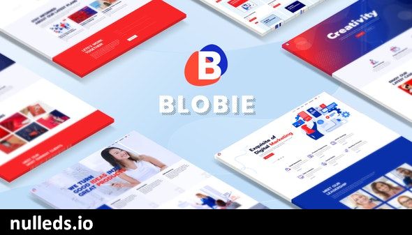 Blobie - Multiconcept Creative WordPress Theme