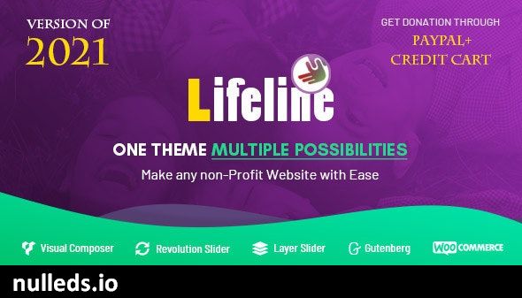 v9.0.1 Lifeline - NGO, Fund Raising and Charity WordPress Theme