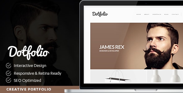 Dotfolio - Creative WordPress Theme