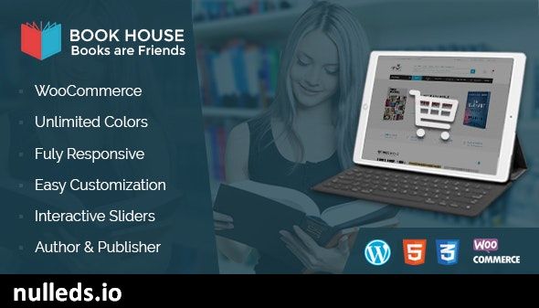 Book House WordPress - BookShop WP