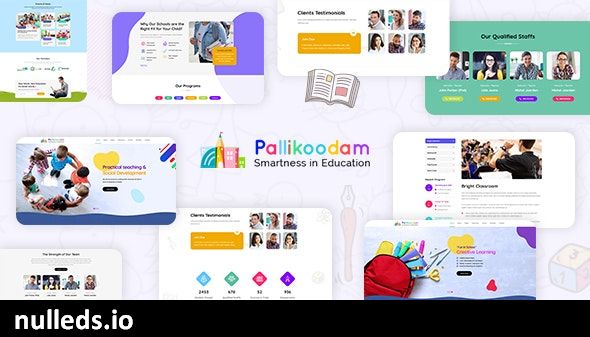 Pallikoodam - School WordPress Theme