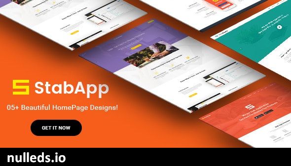 StabApp - Mobile App Showcase WordPress Theme