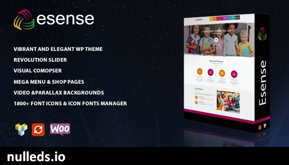 Esense - Vibrant and elegant WP theme