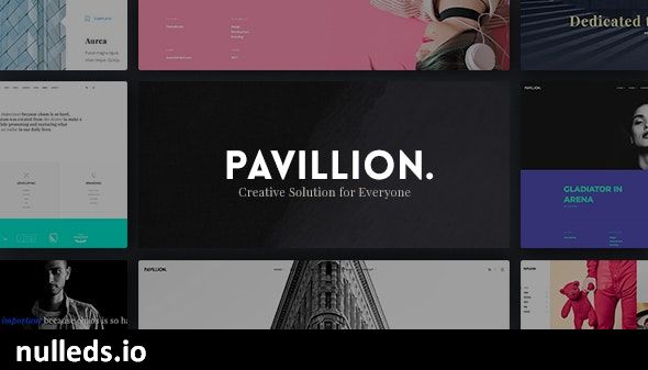 Pavillion - Creative Multi-Purpose WordPress Theme