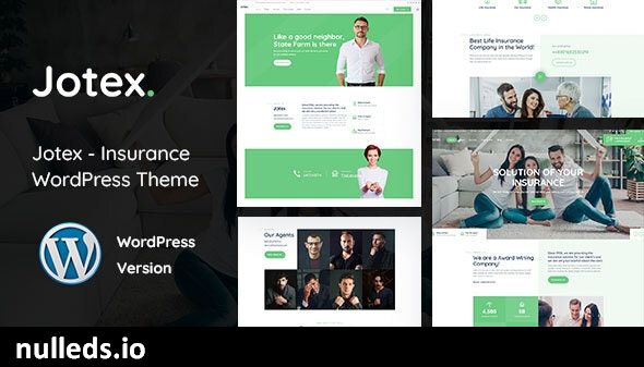 Jotex - Insurance WordPress Theme