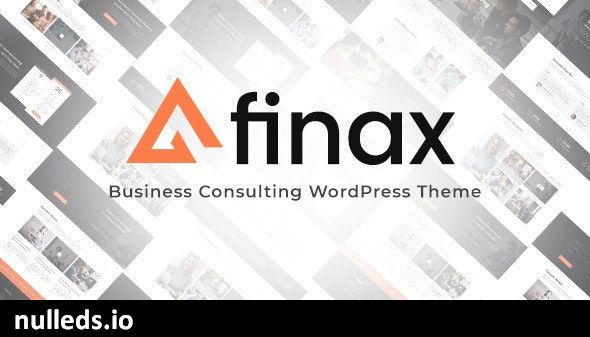 Finax | Responsive Business Consulting WordPress Theme