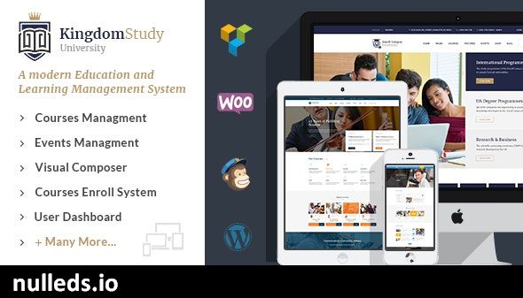 Kingdom Study - WP Learning Management System WordPress Theme