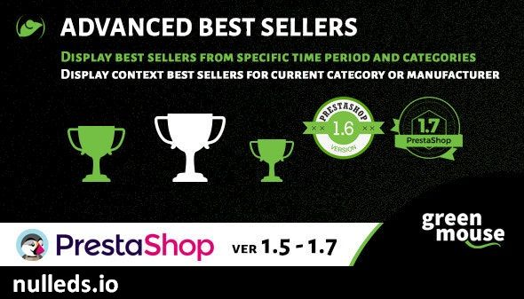 Prestashop Advanced Best Sellers