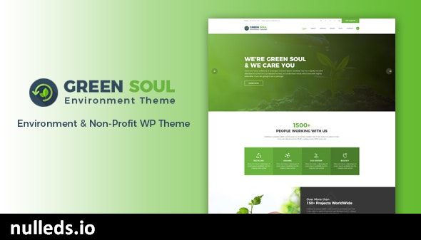 Green Soul - Environment WordPress Theme