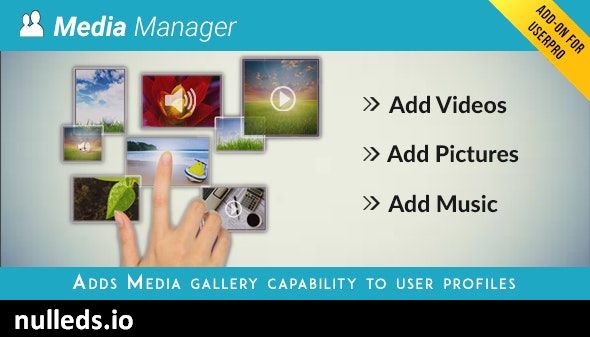 Media Manager for UserPro