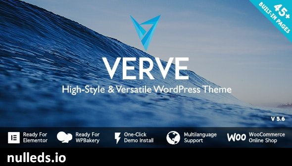 Verve - High-Style WordPress Theme