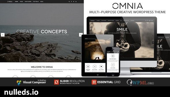 OMNIA - Multipurpose, Creative WordPress Theme