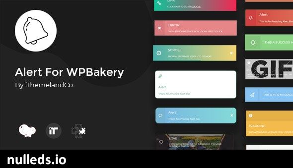 Alert For WPBakery Page Builder(Visual composer)