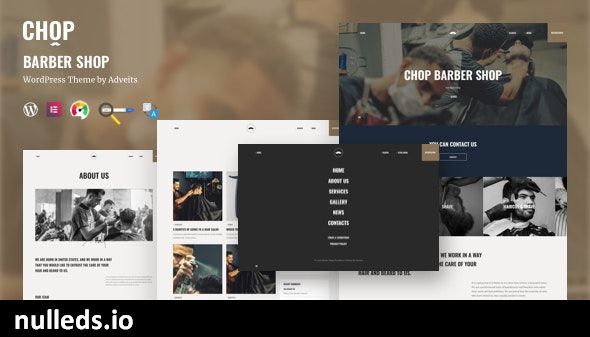 Chop - Barber Shop WordPress Theme