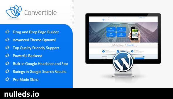 Convertible | Business WordPress Theme