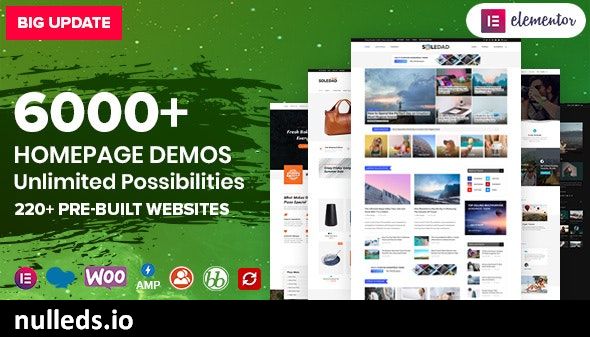 Soledad – Multipurpose, Newspaper, Blog & WooCommerce WordPress Theme