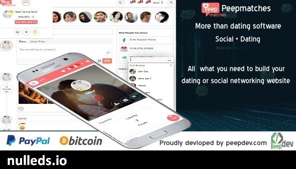 Peepmatches - The ultimate php dating and social script