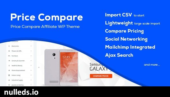 Price Compare - Cost Comparison WordPress Theme