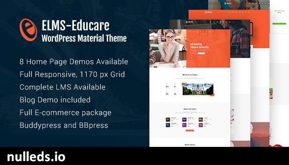 Elms - Educational Material WordPress Theme