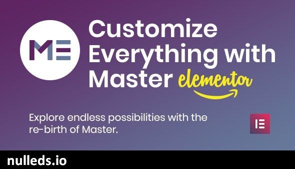 Master Creator - Minimal Elementor Theme