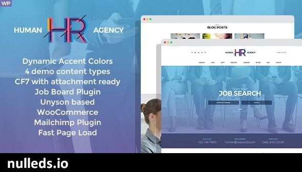 v1.4.0 HR Human Consult - Searching & Recruiting WordPress Theme