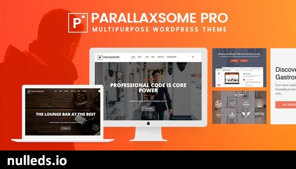 ParallaxSome Pro - Multipurpose WordPress Theme