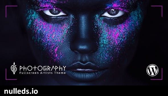 v2.8 FullScreen Artist - Portfolio, Photography WordPress Theme