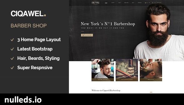 Cigawel - Barbershop WordPress Theme