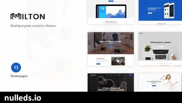 Milton | Multipurpose Creative WordPress Theme