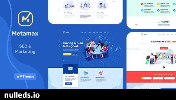 MetaMax - SEO and Marketing WordPress Theme