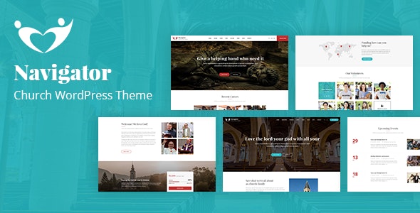 Navigator - Nonprofit Church WordPress Theme