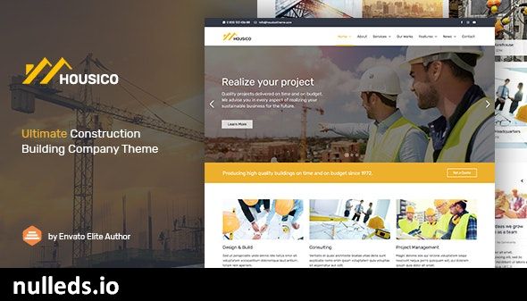 Housico - Ultimate Construction Building Company Theme