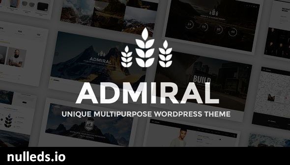 Admiral - Unique Multipurpose WordPress Theme