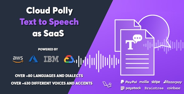 Cloud Polly - Ultimate Text to Speech as SaaS