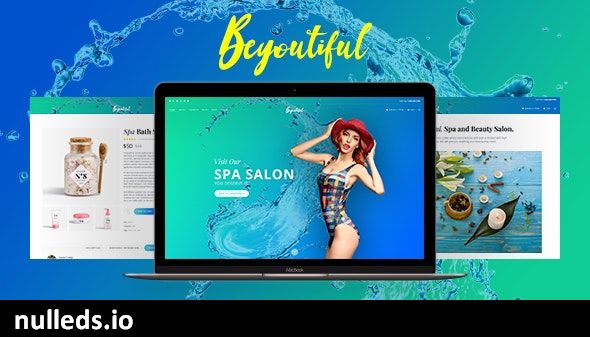 Spa Beauty and Hair Salon WordPress Theme - Beyoutiful