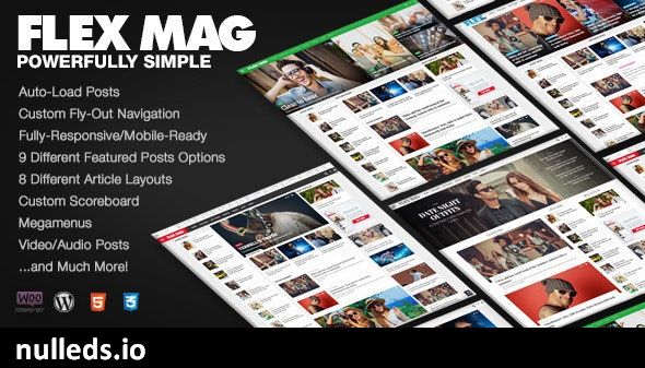 Flex Mag - Responsive WordPress News Theme