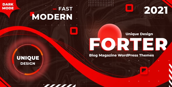 Forter - Magazine and Blog WordPress Theme