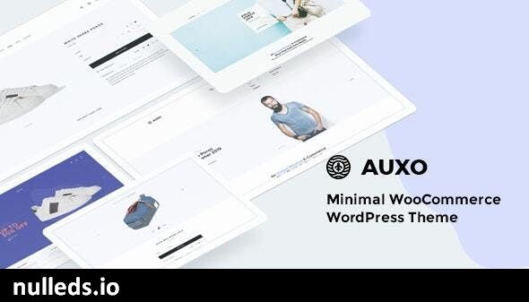 Auxo – Minimal WooCommerce Shopping WordPress Theme