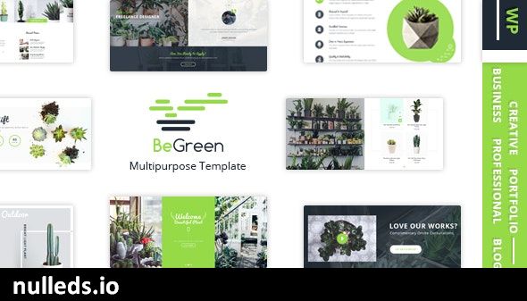 BeGreen - Multi-Purpose WordPress Theme for Planter - Landscaping- Gardening