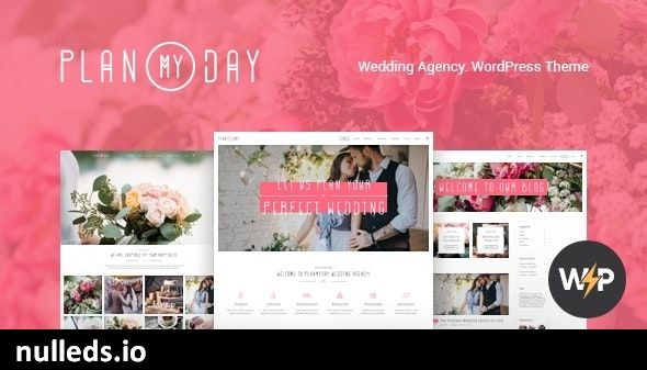 Plan My Day | Wedding / Event Planning Agency WordPress Theme