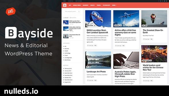 Bayside - Responsive WordPress Theme