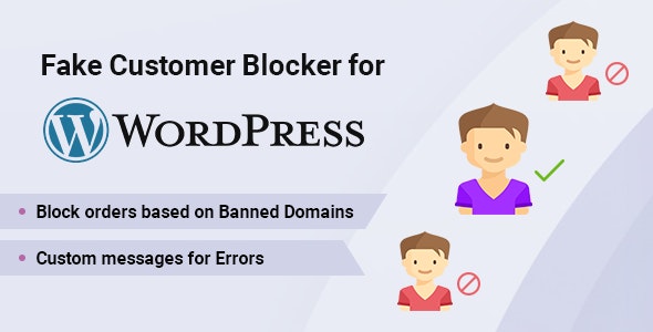 v1.0.6 Fake Customer Blocker for WordPress