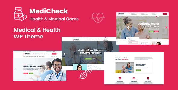 Medicheck – Medical and Health WordPress Theme