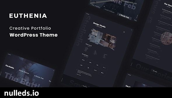 Euthenia - Creative Portfolio WordPress Theme