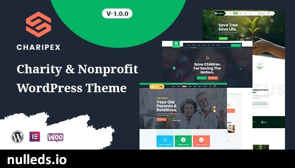 Charipex - Charity & Nonprofit WordPress Theme