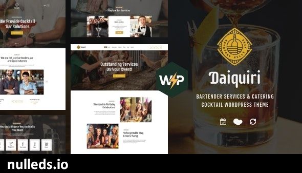 v1.2.0 Daiquiri | Bartender Services & Catering Cocktail WordPress Theme