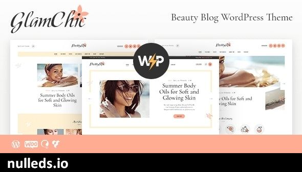 GlamChic | Beauty Blog & Online Magazine WordPress Theme