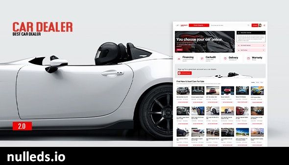 CarDealer – Buy Sell Car Marketplace Script Theme