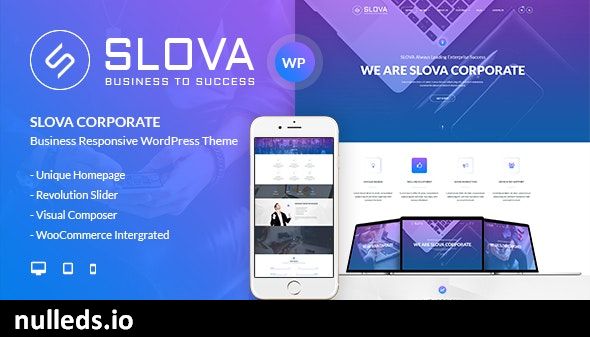 Slova - Business Responsive WordPress Theme